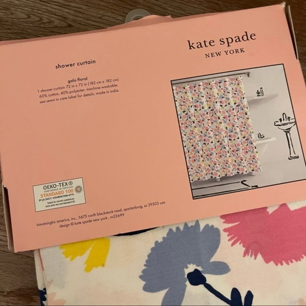 Kate Spade New York Shower Curtain, Gala Floral